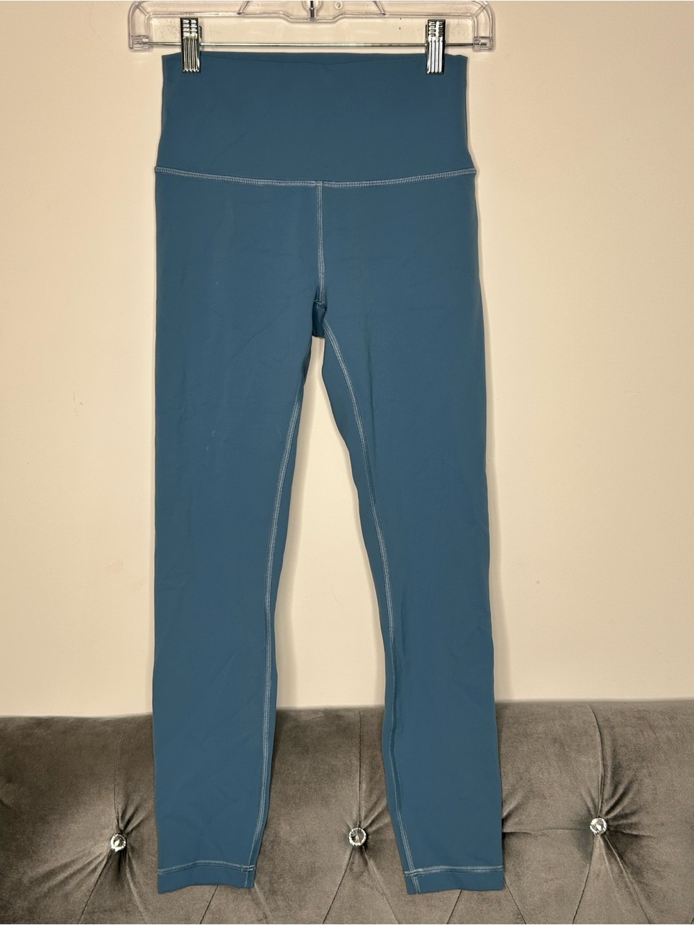lululemon Blue Teal High Rise Full Length Leggings Size 6